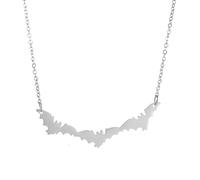 Bat Necklace for Women Men Hollow Pattern Gothic Vintage Rock Hip Hop Punk Anime