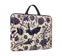 Bat Pattern Print Protective 14 Inch Laptop Case,Laptop Sleeve With Handle Compatible,Carrying Computer Bag