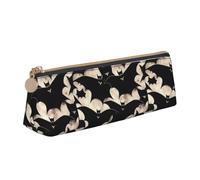 Bat Print Print Students Supplies Higher Capacity Pencil Pouch Pen Case School Travel Office Desk