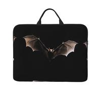 bat Printed Laptop Sleeve 16.5 * 12.2", Business and Casual Dual use, Suitable for Some laptops