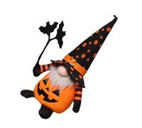 Bat Pumpkin Anorome Doll Decoration Halloween Decoration Luxury Cotton Swedish Dwarf Shelf Decor Horror Theme Lover Soft Fabric Gnome Shelf Decoration