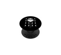 Bat Rising in the Moon Night Sky and Moon Light Magic PopSockets Adhesive PopGrip