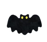 Bat Rug, Halloween Mat, Slip-Resistant Rubber Backing, Wear-Resistant Microfiber Build, Easy to Clean, Machine Washable, Gothic Carpet for Kitchen, Cabin, Garage, Patio, Apartment, Gym