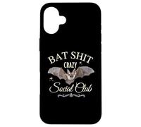 Bat Shit Crazy Social Club Case for iPhone 16 Plus