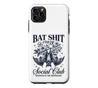 Bat Shit Crazy Social Club Madness In The Moonlight Bat Case for iPhone 11 Pro Max