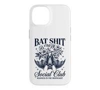 Bat Shit Crazy Social Club Madness In The Moonlight Bat Case for iPhone 14