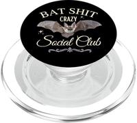 Bat Shit Crazy Social Club PopSockets PopGrip for MagSafe