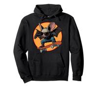 Bat Skater Pullover Hoodie