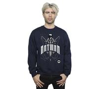 Bat Skeleton Sweatshirt Batman Navy XL