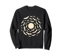 Bat Swirl Full Moon Sweatshirt