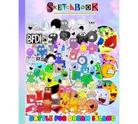 Bat-tle For Dream Sketchbook Bfdi For Kids, Teens & Adults: A Blank Paper Composition Notebook | Thick 100 Pages For Writing And Note
