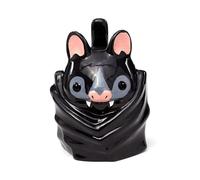 Bat Upside Down Shaped Mug, 3D Bat Ceramic Coffee Mug, Funny Gothic Bats Coffee Cup Mugs with Weighted Stable Base, 3D Cute Novelty Animal Inverted Bats Tea Milk Cup Mugs Drinkware Gothic Gift