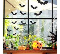 Bat window sticker pack (Option 1) - 2 sheets | Halloween window stickers | Perfect for decorating your home this Autumn for Halloween