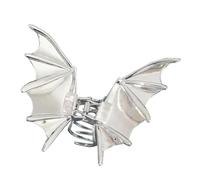 Bat Wing Claw Clips - Halloween Bat Shape Hairpins, Metal Bat Wing Barrettes | Gothic Hair Accessories, Trendy Hairstyling Clips for Adults, Women, and Beauticians, Perfect for Spooky Season Looks