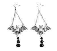 Bat Wing Earrings Gothic Bat Dangle Earrings Vampire Jewelry Gothic Earrings Halloween Earrings (Bat Wing Earrings eu)