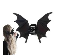 Bat Wing Hair Claw - Gothic Bats Embellished Hair Claw Accessories, Decorative Non-Slip Barrettes for a Comfortable and Secure Hold | For