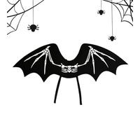 Bat Wings - 24 Inch - Halloween - Non-Woven Party Supplies with Skeleton Pattern for Carnivals, Masquerades, Christmas, Theatre Costume Function, Vampire Party Preferred Cosplayer, Actor, SC