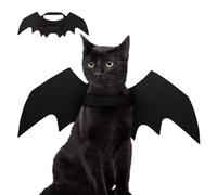 Bat Wings Costume Accessories, Lightweight Cosplay Equipment, Adjustable Portable Wings for Halloween Parties or Fantasy Character Clothes, Soft Fabric Design for Pet Photo Shooting