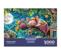Bat Wizard 1000 Piece Adults Puzzle Kids Age Games Puzzle Game Unique Gifts Challenging & Brainteasing 52x38cm/1000pcs