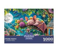 Bat Wizard 1000 Puzzles Adults Puzzle Adults Puzzle Puzzle Game Difficult Impossible Challenging & Brainteasing 38x26cm/1000pcs