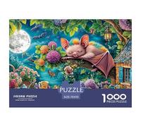 Bat WizardUltimate Challenge Jigsaw Puzzles for Adults Conquer The 1000-Piece (Advanced) Impossible, Hard, And Difficult Challenging Puzzle Educational Games - This Is The Pinnacle Gift Jigsaw Puzzle
