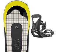 BATALEON Evil Twin - Men - Black / Grey / Yellow - size 156W- model 2025 156W