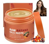 Batana Oil Paste - Raw Batana Oil Paste for Hair Growth - 4-In-1 Liquid Pure Virgin With Rosemary,Strengthens & Thickens Hair. Natural Hair Treatment for Men & Women