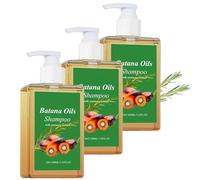 Batana Oil Shampoo For Hair Growth,Batana Oil Shampoo,With Rosemary Extract,Nourishes Hair, Deeply Nourishes To Reduce Breakage And Split Ends For Men & Women,3pcs