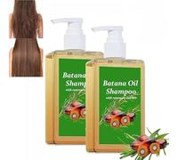 Batana Oil Shampoo, Shampoo De Batana Para La Caida Del Cabello,Batana Oil Shampoo with Rosemary Extract,Batana Oil Rosemary Shampoo for All Hair Types (2 pcs)