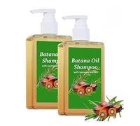 Batana Oil Shampoo,Shampoo De Batana Para La Caida Del Cabello,Natural Hair Loss Shampoos with Rosemary Extract,Nourishing & Regenerating Hair-Soft and Fluffy for Men & Women (2 Pcs)