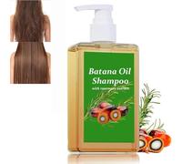 Batana Oil Shampoo, Shampoo De Batana Para La Caida Del Cabello, Natural Hair Loss Shampoos with Rosemary Extract, Hydrating, Nourishing & Regenerating Hair-Soft and Fluffy for All Hair Types (1 Pcs)