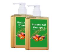 Batana Oil Shampoo,Shampoo De Batana Para La Caida Del Cabello,Rosemary Oil Batana Shampoos with Rosemary Extract,Natural Hair Loss Shampoos with Biotin, Nourishing & Regenerating (2pcs)