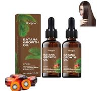 Batana Oil with Rosemary for Hair Growth - Nourish Scalp & Detox for Strong & Healthy Hair, Organic Batana Oil from Honduras with Rosemary - Reduce Hair Loss & Detox Your Scalp (2pcs)