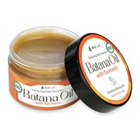 Batana Oil with Turmeric Extract: 100% Natural and Unrefined | Strengthens Hair Growth & Improves Texture | Dr. Sebi Approved | From Honduras (119