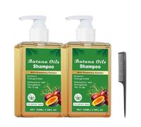 Batana Plant-Based Oil Shampoo - with Botanical Extracts for Care!Batana Oil Shampoo Med Extract with Rosemary (2pcs)