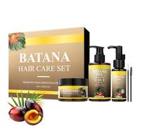 Batana Travel Size Shampoo and Conditioner, Mini Shampoo and Conditioner Set, Travel Shampoo and Conditioner, Batana Bath & Hair Care Set Women Beauty Sets with Hair Shampoo & Conditioner Set