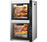 Batata Oven, Stainless Steel Sweet Potato Oven, Pizza Baking Machine, Sweet Pot Oven, 1400W/2800W, 360 ° Rotation, 0~90min Timer Function