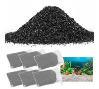 Batator 6 Pack Activated Carbon Inserts for AquaClear 50 Aquarium Filter, 80-gram/Bag Carbon Media for Fluval up to 30-50 Gallons Aquariums,Charcoal for Fish Tank Filter A1384