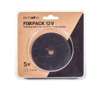 Batavia Grinding Discs 76 mm Set (5 pcs) - 12V Angle Grinder Accessory for DIY Professionals and Home use