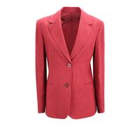 Batavia Linen Blazer - female - Max Mara Studio - Blazers - Red - M - Jackets M
