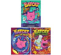 Batcat Graphic Novel 1-3 Books Collection Set By Meggie Ramm (Batcat, Sink or Swim! & Cooking Contest!)