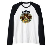 Batcat Raglan Baseball Tee