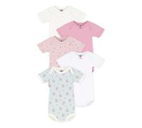 Batch 5 Flowered Bodies Pink 24 months