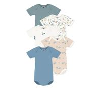 Batch 5 Organic Cotton Animal Bodies Blue 3 months