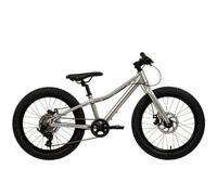 Batch Bicycles 20" Kids Mountain Bike, Silver, 6 To 9 Year Olds