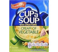 Batchelors Cream Of Vegetable With Croutons Cup a Soup (Pack of 9)