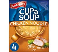 Batchelors Cup A Soup 4 Chicken Noodle Instant Soup, 4 Sachets Per 94 g Box (Pack of 1)