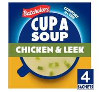 Batchelors Cup a Soup Chicken & Leek Instant Soup Sachets, 86 g (4-Pack)