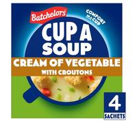 Batchelors Cup a Soup Cream of Vegetable Instant Soup, 4 Sachets, 122 g