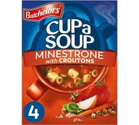 Batchelors Cup a Soup Minestrone with Croutons Instant Soup Sachets, 4 Sachets, 94g Box (Pack of 1)